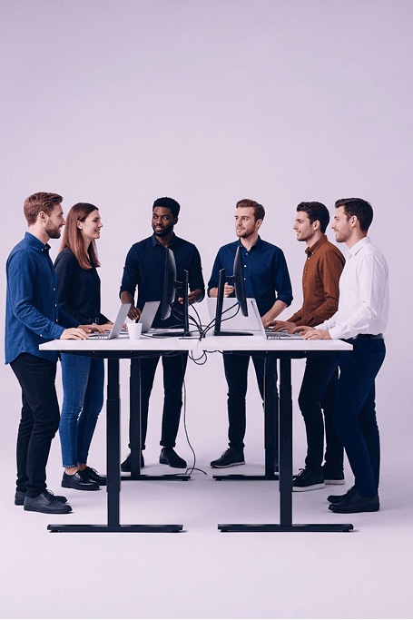 Team meeting - J-Content Studio professionals collaborating